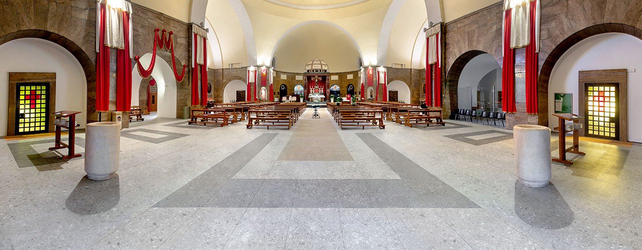 Pavimento radiante Diffuse nella Chiesa di s. Michela a Milano - Nesite